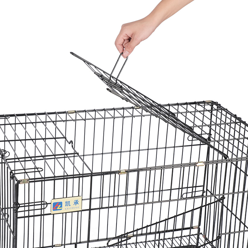 Metal sklopivi sanduk za pse za štenad